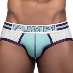 Pump! Jockstraps-Jock Strap Sportboy Activate Bleu Turquoise - Blanc