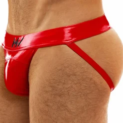 Modus Vivendi Jockstraps-Jock Strap Viral Vinyle Rouge