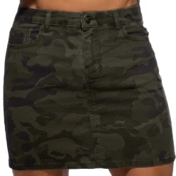 Addicted Tenues Sexy-Jupe Coton Camouflage