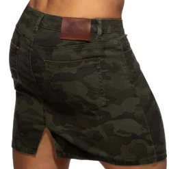 Addicted Tenues Sexy-Jupe Coton Camouflage