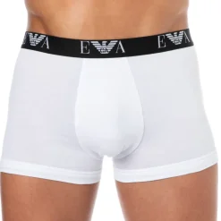 Emporio Armani Boxers-Lot de 3 Boxers Bold Monogram Coton Blancs