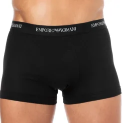 Emporio Armani Boxers-Lot de 3 Boxers Core Logoband Noirs