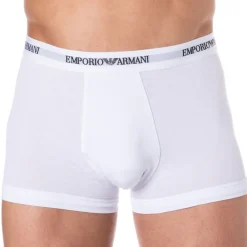 Emporio Armani Boxers-Lot de 3 Boxers Core Logoband Blancs