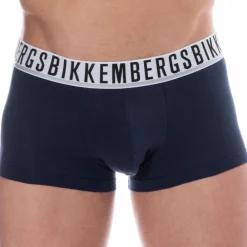 Bikkembergs Boxers-Lot de 2 Boxers Essential Coton Bleu Marine