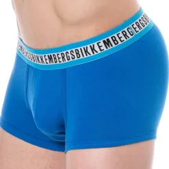 Bikkembergs Boxers-Lot de 3 Boxers Fashion Tape Coton Bleu - Noir - Blanc