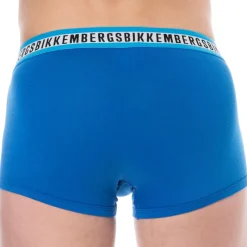 Bikkembergs Boxers-Lot de 3 Boxers Fashion Tape Coton Bleu - Noir - Blanc
