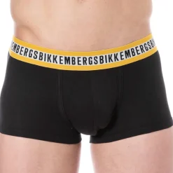 Bikkembergs Boxers-Lot de 3 Boxers Fashion Tape Coton Bleu - Noir - Blanc
