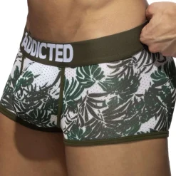 Addicted Shortys|Boxers-Lot de 2 Boxers Mesh Tropicana Bleu - Kaki