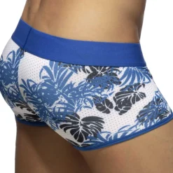 Addicted Shortys|Boxers-Lot de 2 Boxers Mesh Tropicana Bleu - Kaki