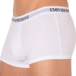 Emporio Armani Boxers-Lot de 3 Boxers Pure Cotton Blancs