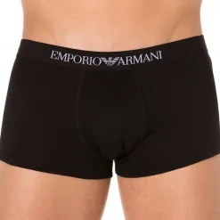 Emporio Armani Boxers-Lot de 3 Boxers Pure Cotton Noirs