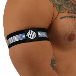 Breedwell Accessoires Sexy-Lot de 2 Brassards Illuminator Irisés