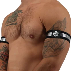 Breedwell Accessoires Sexy-Lot de 2 Brassards Illuminator Argent