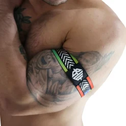 Breedwell Accessoires Sexy-Lot de 2 Brassards Pure Pride Arc-en-Ciel