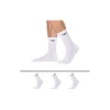 Emporio Armani Chaussettes-Lot de 3 Paires de Chaussettes Sporty Sponge Blanches