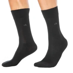 Calvin Klein Chaussettes-Lot de 3 Paires de Chaussettes Basses Noires