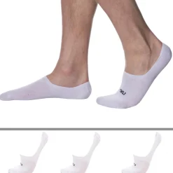 SKU Chaussettes-Lot de 3 Paires de Chaussettes Invisibles Blanches