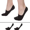Calvin Klein Chaussettes-Lot de 2 Paires de Chaussettes Invisibles Luca Noires