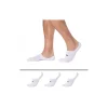 Emporio Armani Chaussettes-Lot de 3 Paires de Chaussettes Invisibles Casual Cotton Blanches