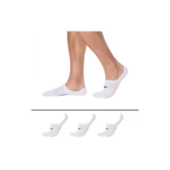 Emporio Armani Chaussettes-Lot de 3 Paires de Chaussettes Invisibles Casual Cotton Blanches