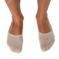 Calvin Klein Chaussettes-Lot de 3 Paires de Chaussettes Invisibles Mid Cut Chair