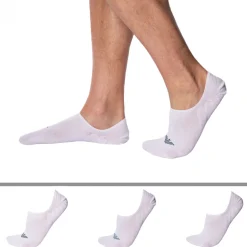Emporio Armani Chaussettes-Lot de 3 Paires de Chaussettes Invisibles Eagle Blanches