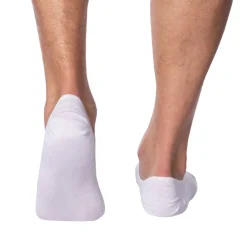 Emporio Armani Chaussettes-Lot de 3 Paires de Chaussettes Invisibles Eagle Blanches