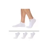 Emporio Armani Chaussettes-Lot de 3 Paires de Socquettes Casual Cotton Blanches