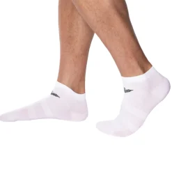 Emporio Armani Chaussettes-Lot de 3 Paires de Socquettes Eagle Blanches