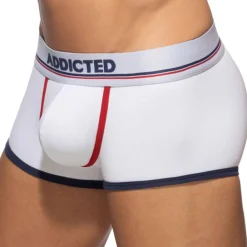 Addicted Shortys|Boxers-Lot de 3 Shortys Tommy Coton Bleu Marine - Blanc - Rouge