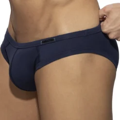 Addicted Mini Slips|Slips-Lot de 3 Slips Bikini Basic Bleu Marine