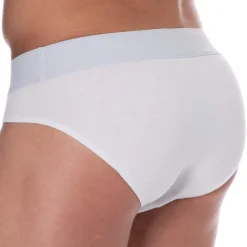 Bikkembergs Slips-Lot de 2 Slips Coton Blancs