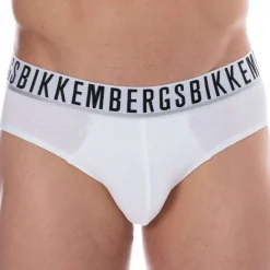 Bikkembergs Slips-Lot de 2 Slips Essential Coton Blancs
