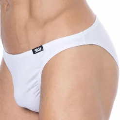 SKU Mini Slips|Slips-Lot de 3 Slips Mini Coton Blancs