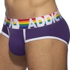 Addicted Slips-Lot de 6 Slips Rainbow Multicolores