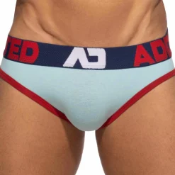 Addicted Slips-Lot de 3 Slips Seamless Rose - Bleu - Jaune