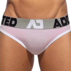 Addicted Slips-Lot de 3 Slips Seamless Rose - Bleu - Jaune