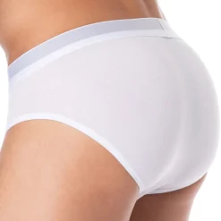 Emporio Armani Slips-Lot de 2 Slips Soft-Touch Bamboo Viscose Blancs