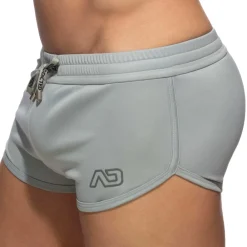 Addicted Shorts-Mini Short Sport Swoosh Gris
