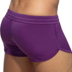 Addicted Shorts-Mini Short Sport Swoosh Violet