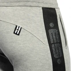 ES Collection Pantalons-Pantalon de Sport First Class Gris Chiné