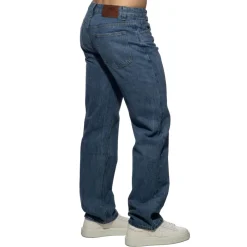 Addicted Jeans-Pantalon Jeans Baggy Bleu Marine