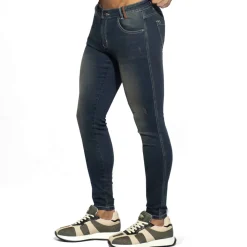 ES Collection Jeans-Pantalon Jeans Slim Fit Bleu Marine