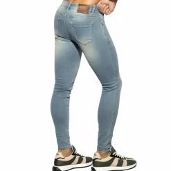 ES Collection Jeans-Pantalon Jeans Slim Fit Bleu Indigo