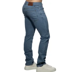 Addicted Jeans-Pantalon Jeans Straight Bleu Indigo