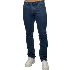 Addicted Jeans-Pantalon Jeans Straight Bleu Marine
