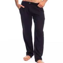 L'Homme invisible Pantalons D'Intérieur-Pantalon Lounge Amalfi Noir