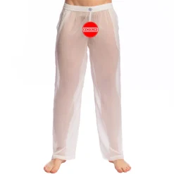 L'Homme invisible Pantalons D'Intérieur-Pantalon Lounge Chantilly Blanc