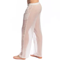 L'Homme invisible Pantalons D'Intérieur-Pantalon Lounge Chantilly Blanc