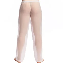 L'Homme invisible Pantalons D'Intérieur-Pantalon Lounge Chantilly Blanc